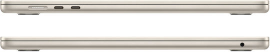 Apple MacBook Air 15" (2023) 15.3" Retina Display (M2-8‑core/8GB/512GB SSD) Starlight (International English Keyboard) view 6