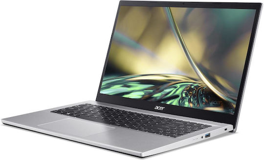 Acer Aspire 3 A315-59-78T2 15.6" FHD (i7-1255U/16GB/1TB SSD/W11 Home) Pure Silver (GR Keyboard) view 3