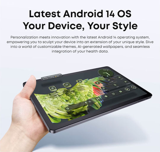 Chuwi AuPad 4G 10.95Inches Tablet (8GB/128GB) Gray vista 9
