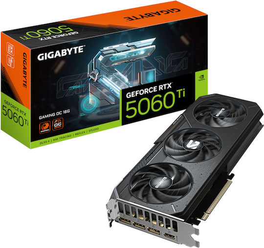 Gigabyte GeForce RTX 5060 Ti 16GB GDDR7 GAMING OC Graphics Card view 1
