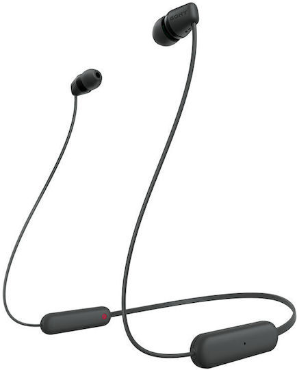 Sony WI-C100 In-ear Bluetooth Handsfree Earphones with Sweat Resistance Black