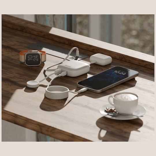 Energea Bazic Fusion Power Bank 10000mAh 20W with USB-A Port and USB-C Port Power Delivery / Quick Charge 3.0 Black view 5