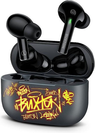 Buxton BTW 4600 In-ear Bluetooth Handsfree Earphones with Charging Case Black view 2