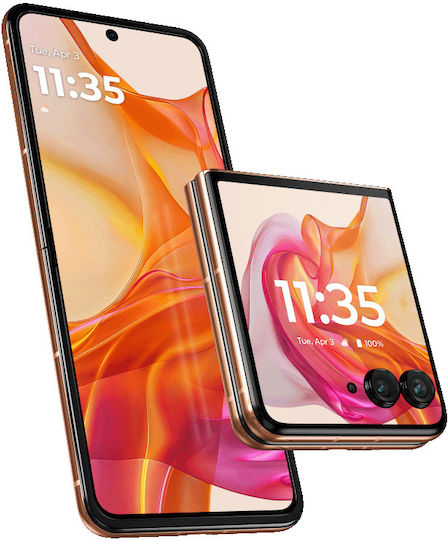 Motorola Razr 50 Ultra 5G (12GB/512GB) Peach Fuzz view 2