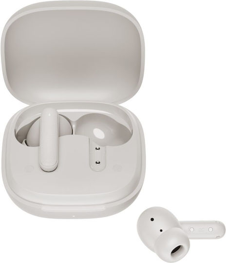 QCY Buds (QT43) Bluetooth Handsfree Earphones with Sweat Resistance and Charging Case White vue 5