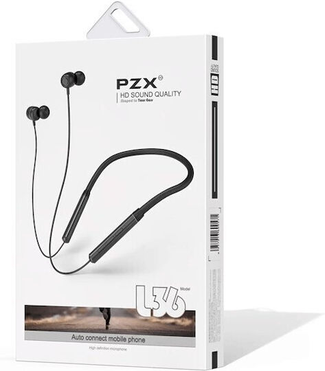 PZX L36 In-ear Bluetooth Handsfree Earphones with Sweat Resistance Black view 1