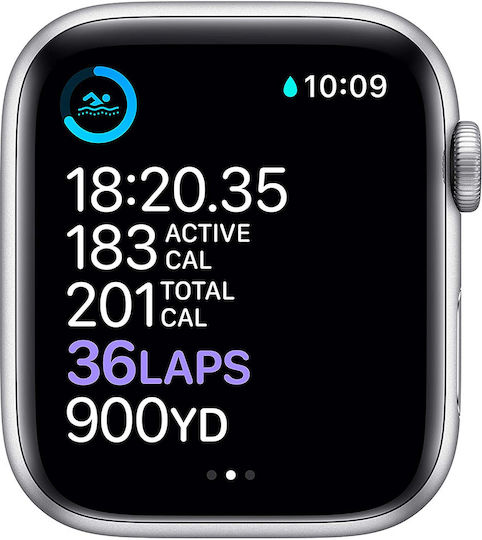 Apple Watch Series 6 Aluminium 40mm Waterproof with Heart Rate Monitor (White) view 8