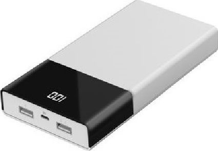 Xipin T17 Power Bank 20000mAh with 2 USB-A Ports White