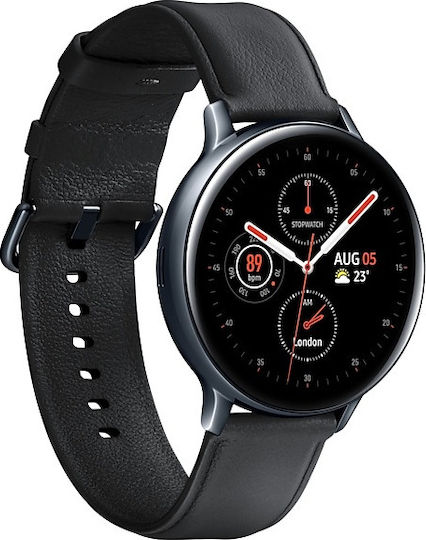 Samsung Galaxy Watch Active2 Stainless Steel 44mm Waterproof with Heart Rate Monitor (Black) view 3