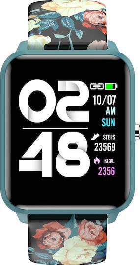 Bemi KIX-M Smartwatch with Heart Rate Monitor (TUTTI Green) view 2
