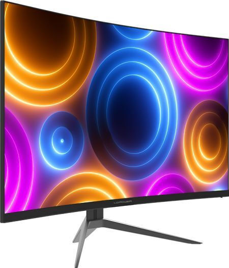 LC-Power M27QC VA Curved Monitor 27" QHD 2560x1440 view 2