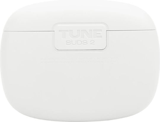 JBL Tune Buds 2 Bluetooth Handsfree Earphones with Sweat Resistance and Charging Case White view 5