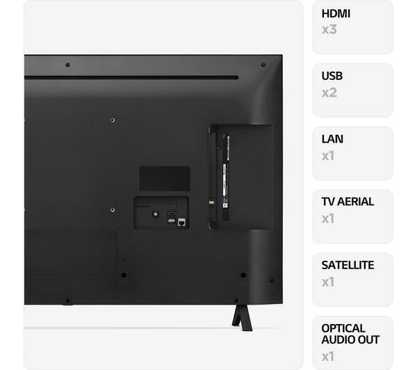 LG Smart Television 43" 4K UHD LED 43UR78003L + Soundbar LG S40Q 2.1 HDR (2023) view 3