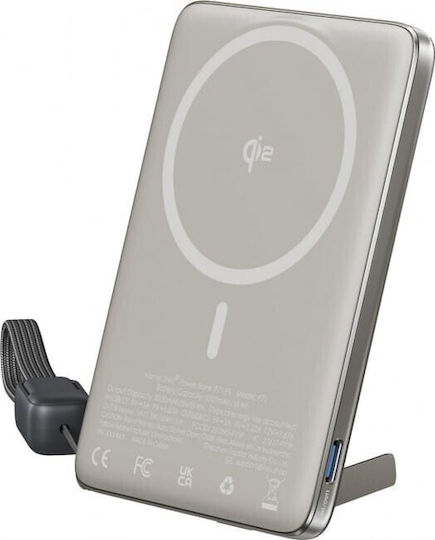 Iniu Power Bank 5000mAh with USB-C Port Titanium view 2