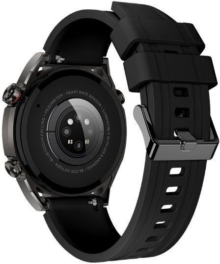 Moye Ares Smartwatch with Heart Rate Monitor (Black) view 2