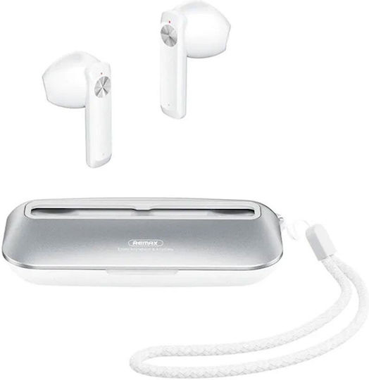 Remax M2 TWS Earbud Bluetooth Handsfree Earphones with Charging Case White view 1