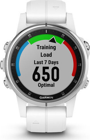 Garmin Fenix 5 Plus Stainless Steel 42mm Waterproof Smartwatch with Heart Rate Monitor (White) view 6