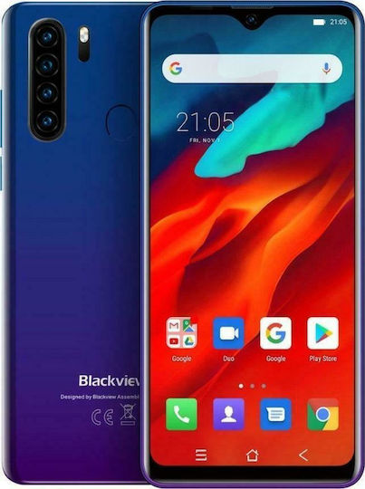 BlackView A80 Plus Dual SIM (4GB/64GB) Blue view 1