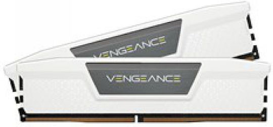 Corsair Vengeance DDR5 32GB RAM with 2x16GB Modules and Speed 6000 for Desktop CMK32GX5M2E6000C36W view 2