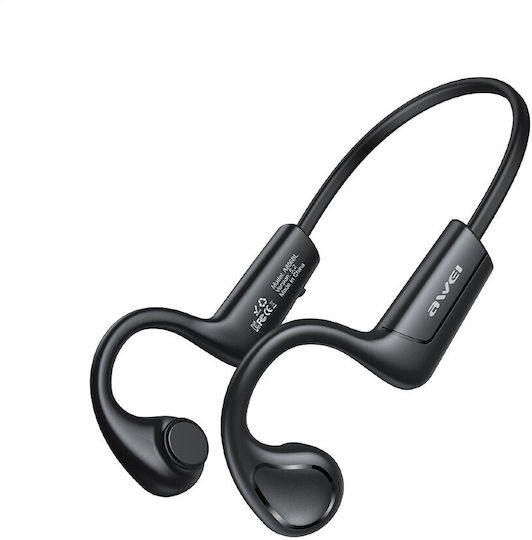 Awei A886BL Open Ear Bluetooth Handsfree Earphones Black