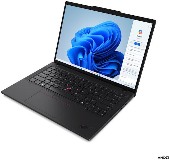 Lenovo ThinkPad T14 Gen 5 (AMD) 14" IPS FHD+ (Ryzen 7 Pro-8840U/64GB/1TB SSD/W11 Pro) (International English Keyboard) vue 6