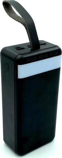 Remax RPP-185 Power Bank 50000mAh with 3 USB-A Ports Black vue 3