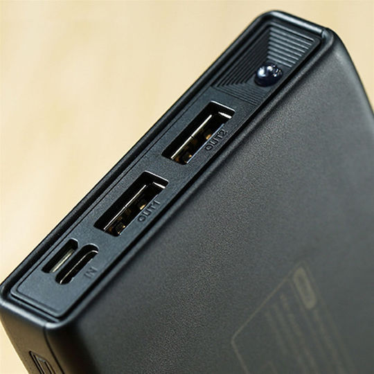 Remax Linon Pro RPP-73 Power Bank 20000mAh with 2 USB-A Ports Black view 3