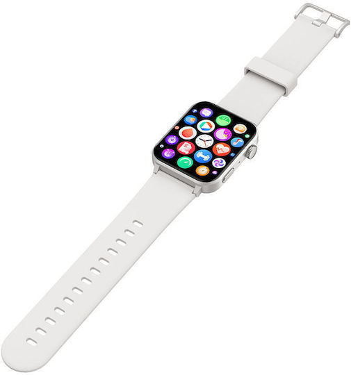 BlackView R30 Pro Smartwatch with Heart Rate Monitor (White) view 4