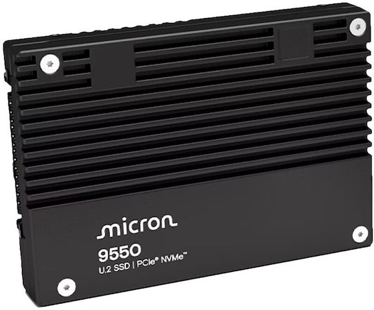 Micron 9550 SSD 15.4TB 2.5'' NVMe PCI Express 5.0 view 4