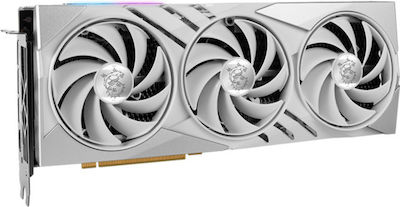 MSI GeForce RTX 4070 Ti 12GB GDDR6X Gaming X Slim White Graphics Card vista 3