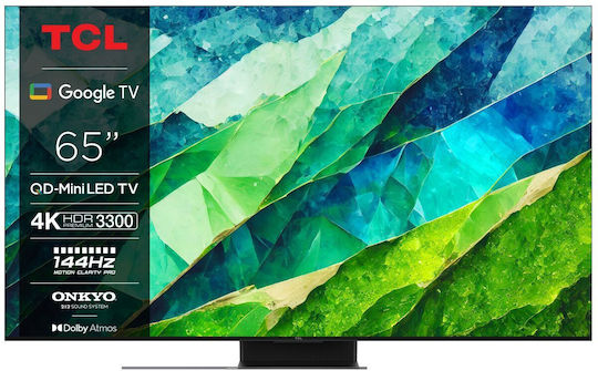 TCL Smart Television 65" 4K UHD Mini LED 65C855 HDR (2024)