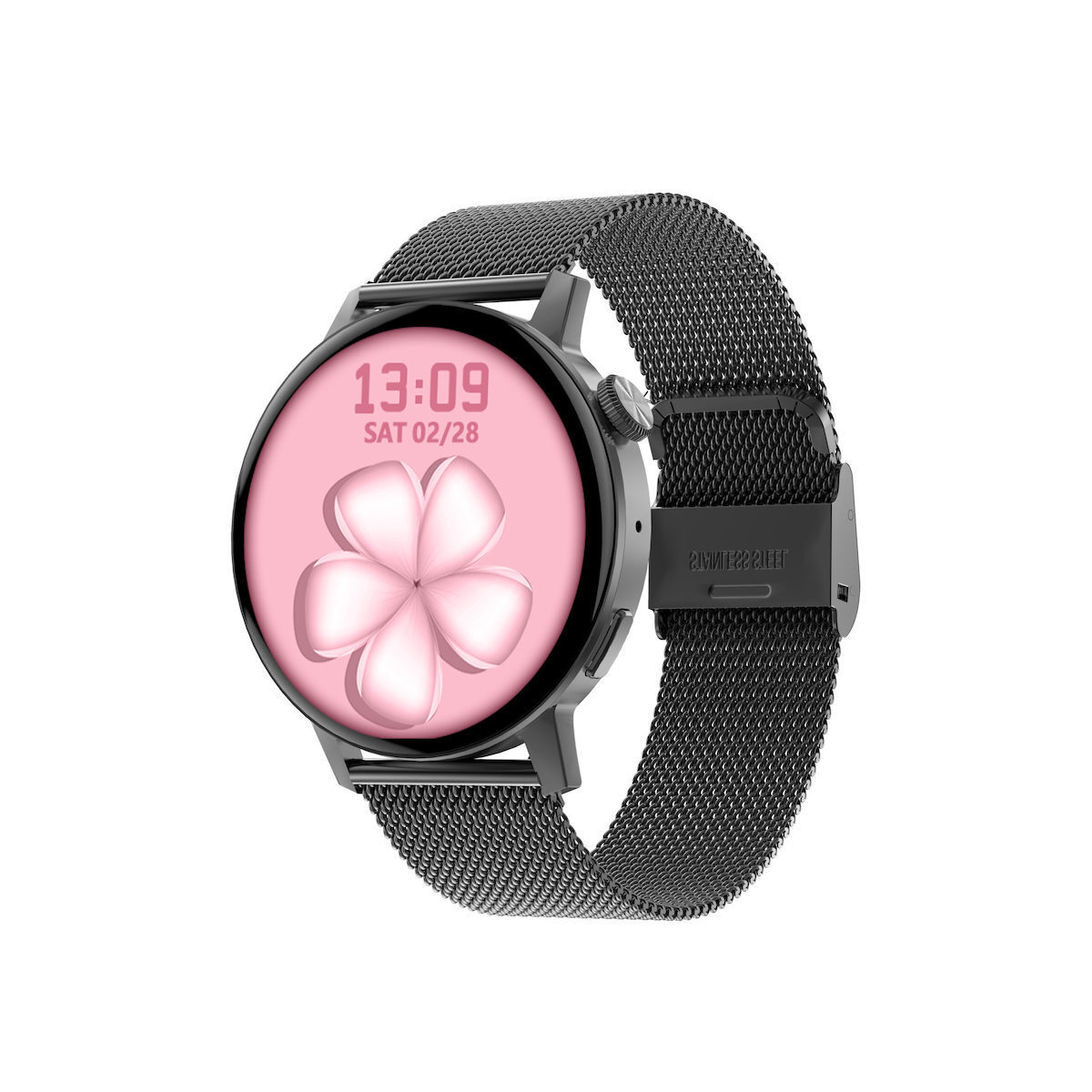 DeltaFiT Mini Smartwatch with Heart Rate Monitor (Black) view 2