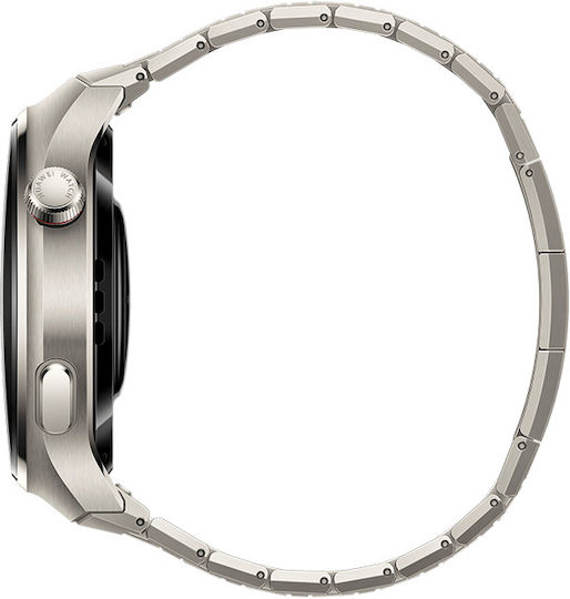 Huawei Watch 4 Pro Stainless Steel 48mm Waterproof with eSIM and Heart Rate Monitor (Titanium) view 5