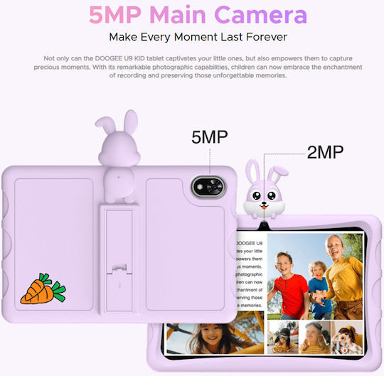 Doogee U9KID 10.1" Tablet (3GB/64GB) Purple view 4