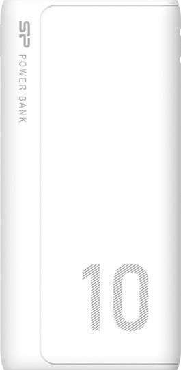 Silicon Power GP15 Power Bank 10000mAh with 2 USB-A Ports White