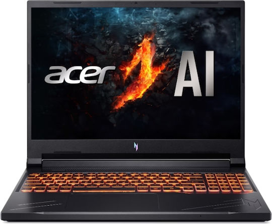 Acer Nitro 16 ANV16-41-R3NF 16" FHD+ 144Hz (Ryzen 5-8645HS/16GB/512GB SSD/GeForce RTX 3050/No OS) Obsidian Black (International English Keyboard) view 1