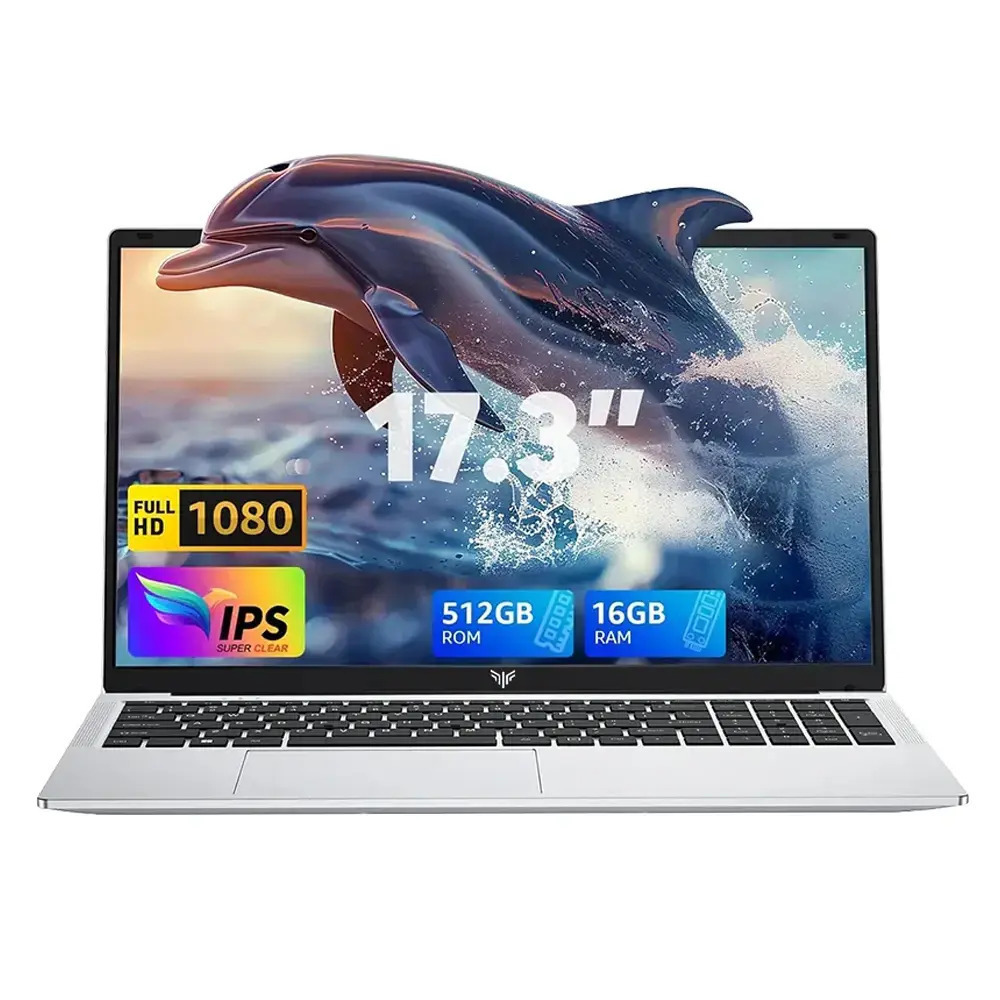 Acemagic 17.3" FHD (Ryzen 3-4300U/16GB/512GB SSD + 16GB SSD/W11 Pro) (International English Keyboard)