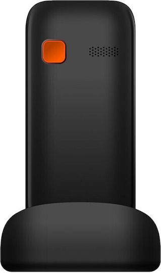 MaxCom MM426 SE Dual SIM Mobile with Large Buttons (Greek Menu) Black view 2