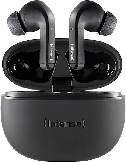 Intenso Black Buds T300a Bluetooth Handsfree Earphones with Charging Case Black view 3
