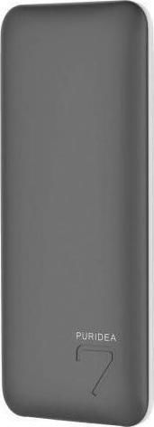 Puridea S5 Power Bank 7000mAh with 2 USB-A Ports Gray view 1