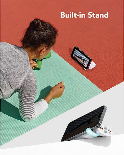 Veger W1162S Power Bank 10000mAh with USB-A Port and USB-C Port White view 5