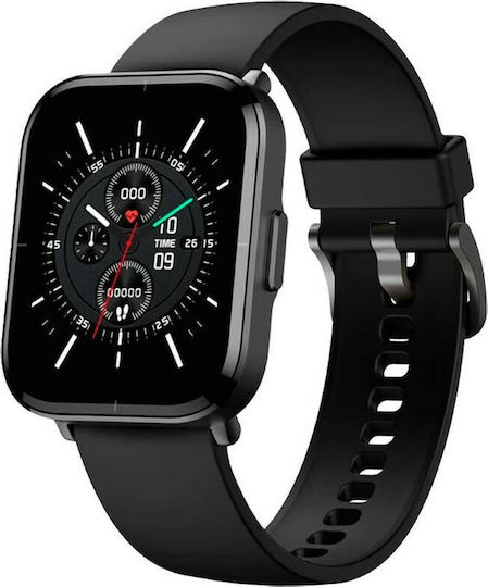Mibro Color Waterproof Smartwatch with Heart Rate Monitor (Black) view 2