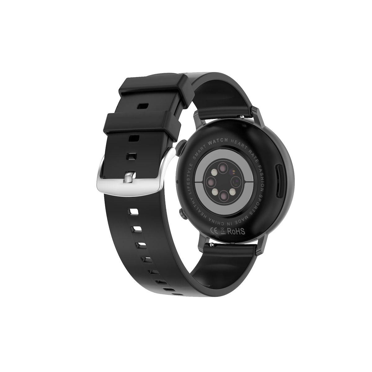 MaX FIT Pro Aluminium Smartwatch with Heart Rate Monitor (Black) view 4