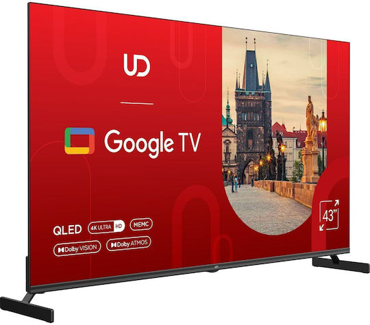 UD Smart Television 43" 4K UHD QLED 43QGU7210S HDR (2024) view 3