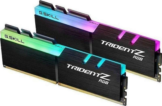 G.Skill Trident Z RGB DDR4 32GB RAM with 2x16GB Modules and Speed 3600 for Desktop F4-3600C18D-32GTZR