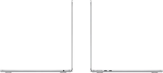 Apple MacBook Air 13.6" (2022) QHD+ (M2-8‑core/8GB/256GB SSD) Silver (UK Keyboard) view 3