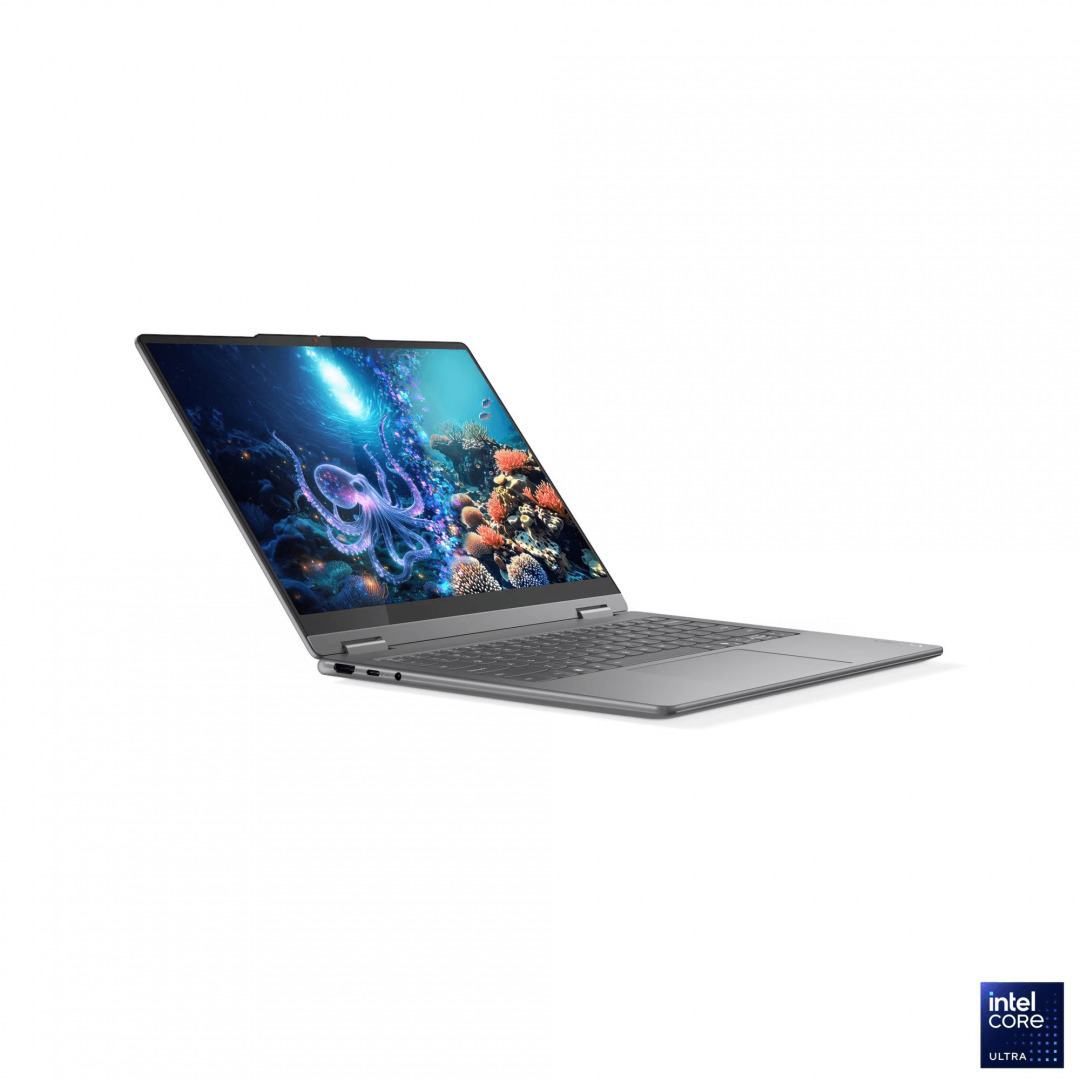 Lenovo Yoga 7i 2-in-1 14ILL10 14" OLED FHD+ Touchscreen (Ultra 7-256V/16GB/1TB SSD/W11 Pro) Luna Grey (International English Keyboard) view 5