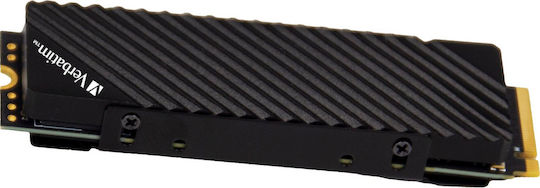 Verbatim Vi7000 PCIe SSD 1TB M.2 Type with PCI Express 4.0 Connection and Heatsink PS5 Compatible 49367