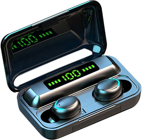 ZS2N In-ear Bluetooth Handsfree Earphones with Charging Case Black view 4