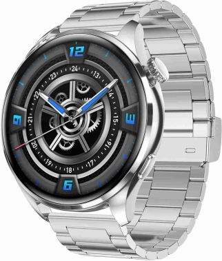 Tm05 Pro Smart Bracelet 1.46 Inch Steel Band Ip67 Waterproof Smart Watch Bluetooth Call Heart Rate Blood Pressure Blood Oxygen Silver view 1